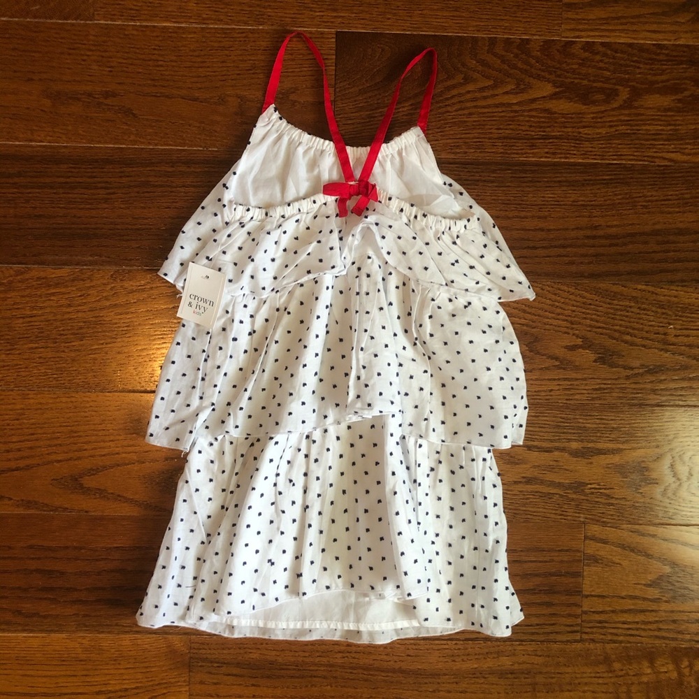 NWT Americana Tier Ruffle Dress - Picture 3 of 5